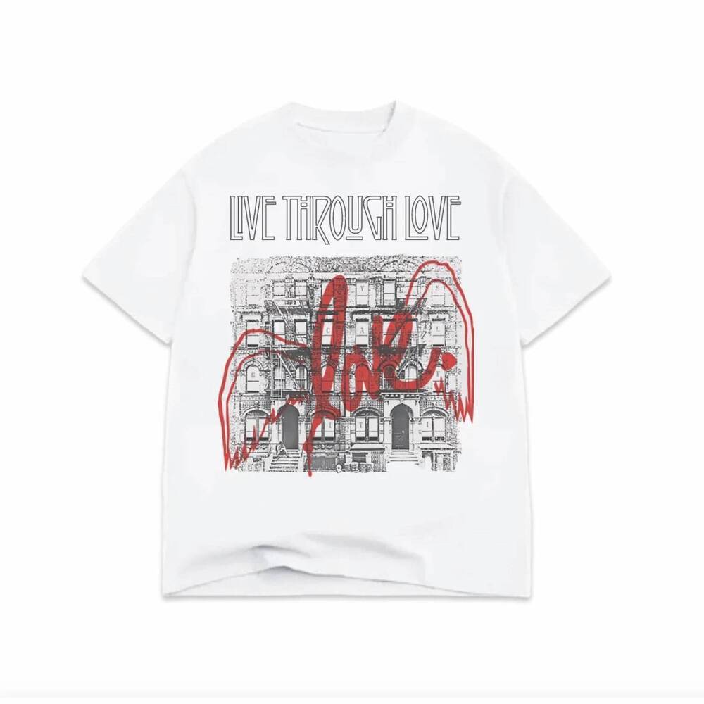 NEW RUBEN ROJAS unisex - graffiti city tee in white